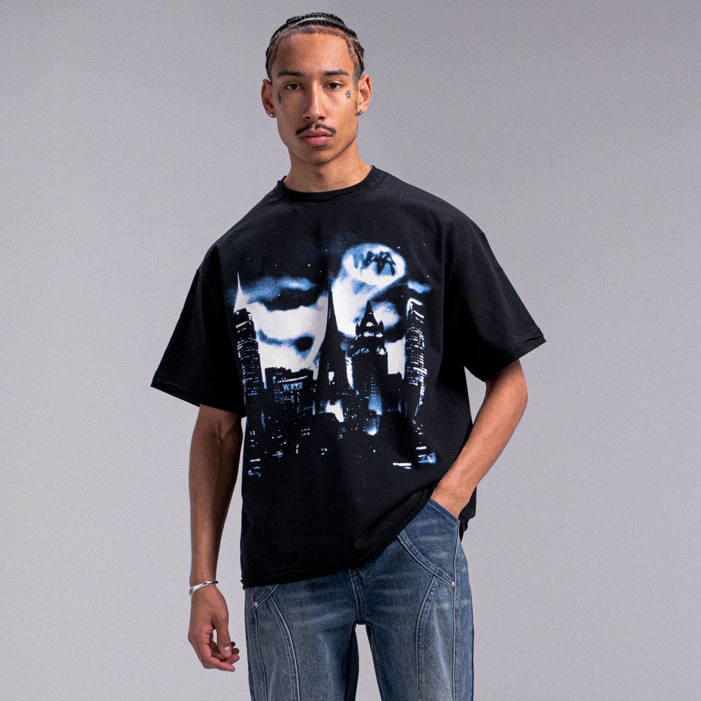 T-shirt "SKYCALL" - Black