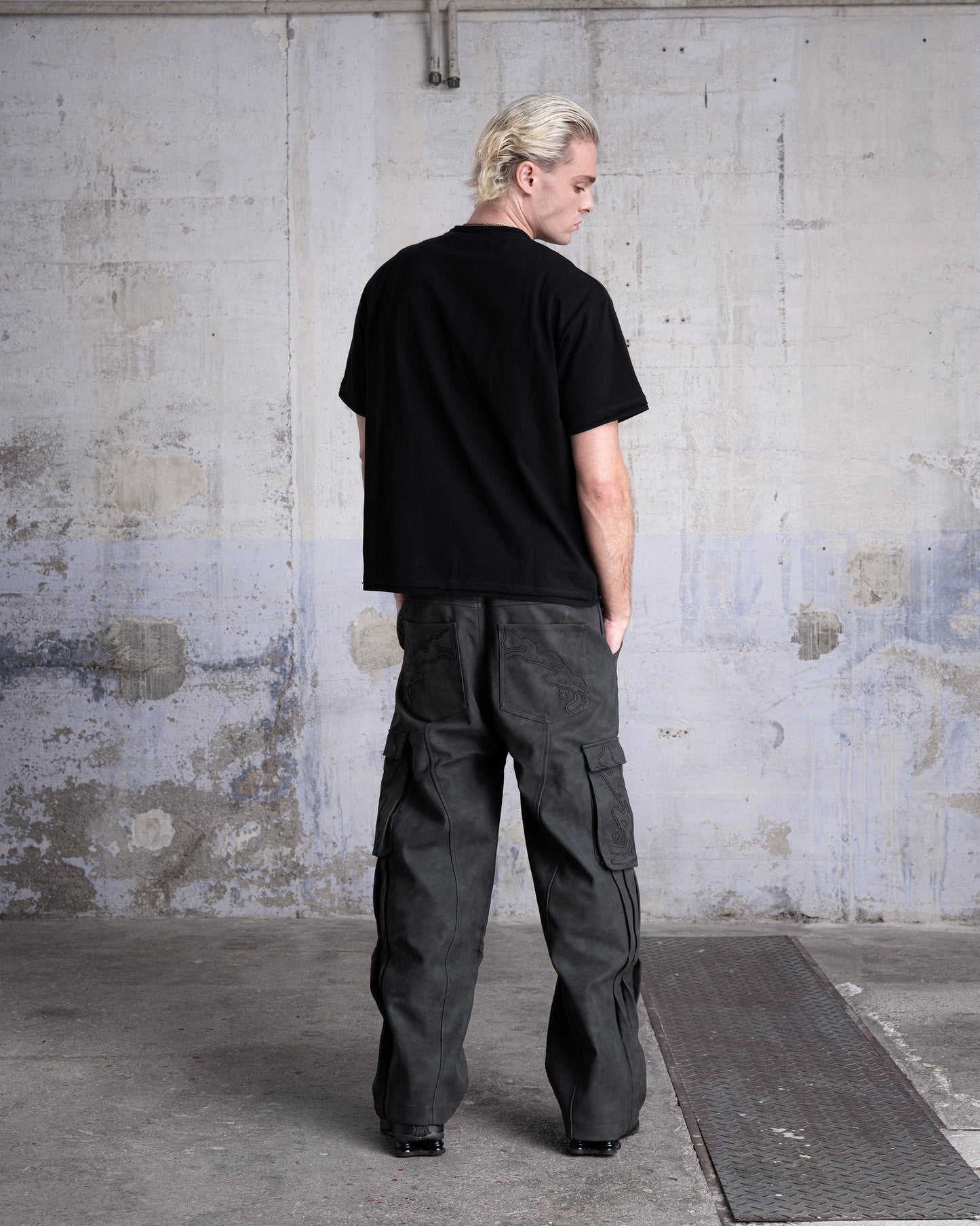 T-SHIRT "BLACK FLAG" - NOIR