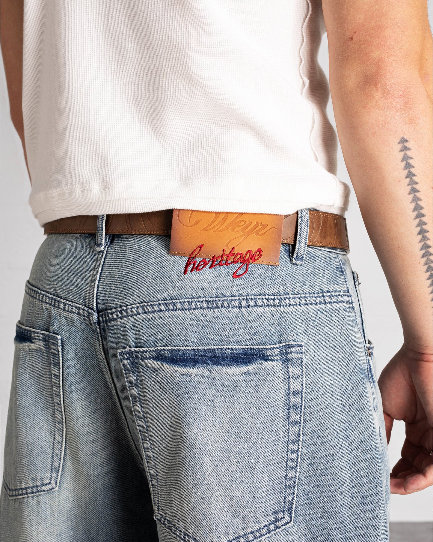 Denim Pants “HERITAGE” - Washed Blue