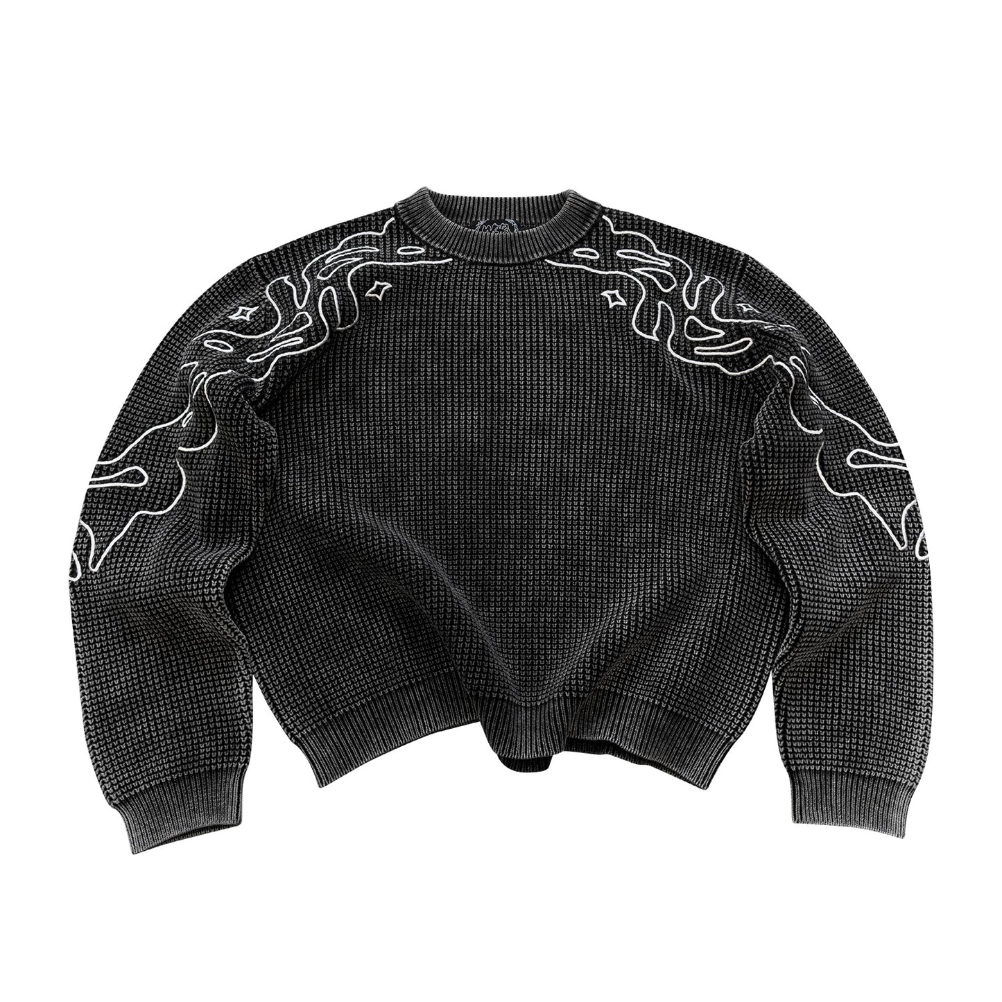 "ABYSSAL" KNIT - Black