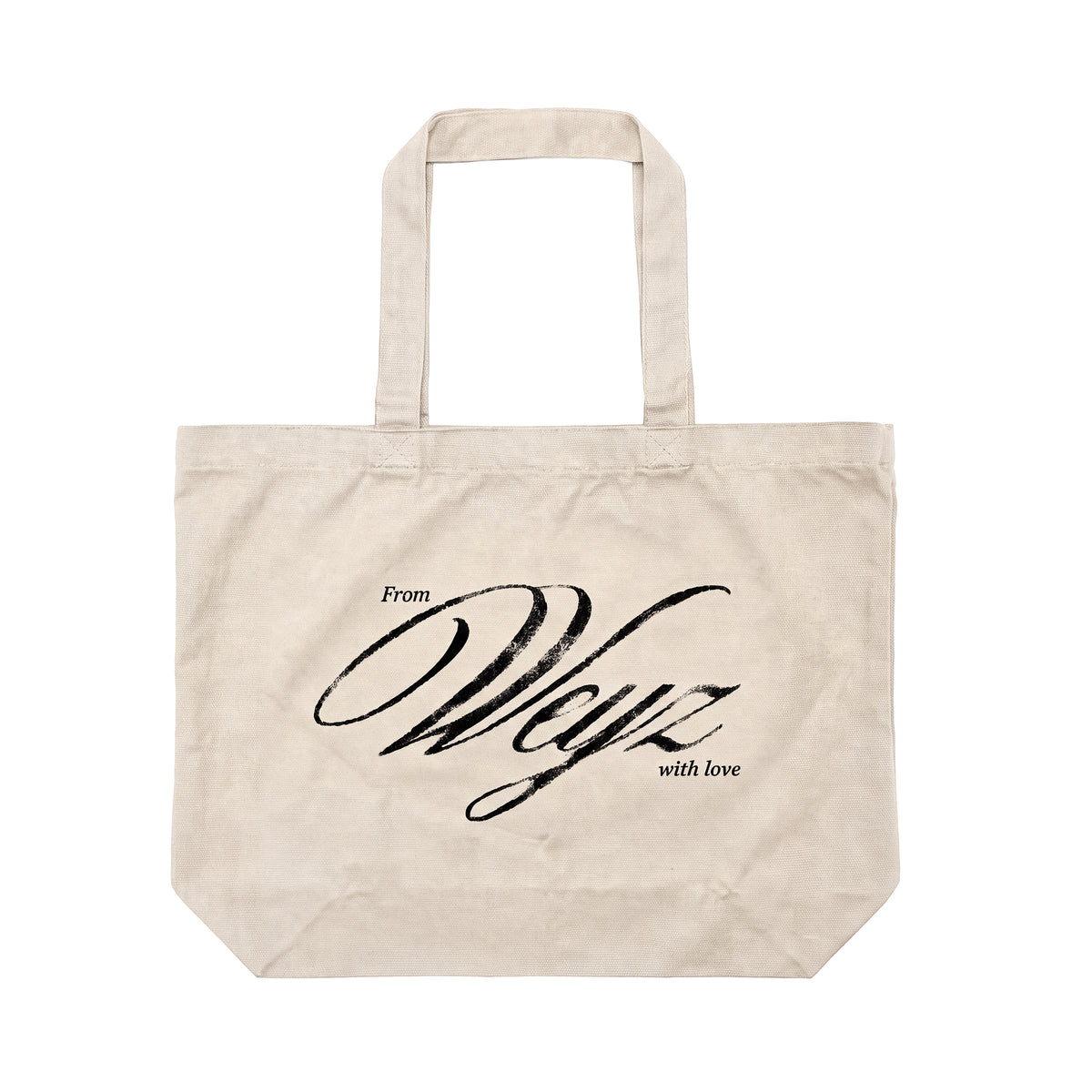TOTE BAG WEYZ "FWWL" - BEIGE