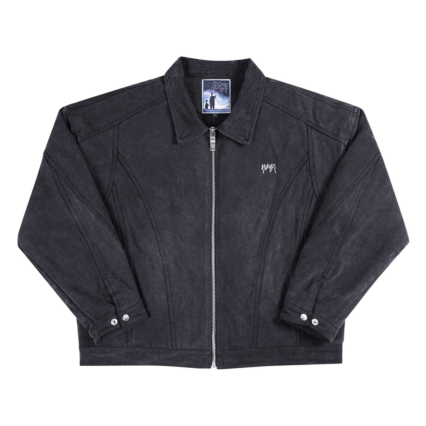 Vintage Work Jacket Weyz - Black