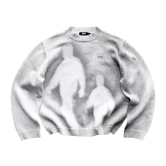 "LEGACY" Knitwear - Light Grey