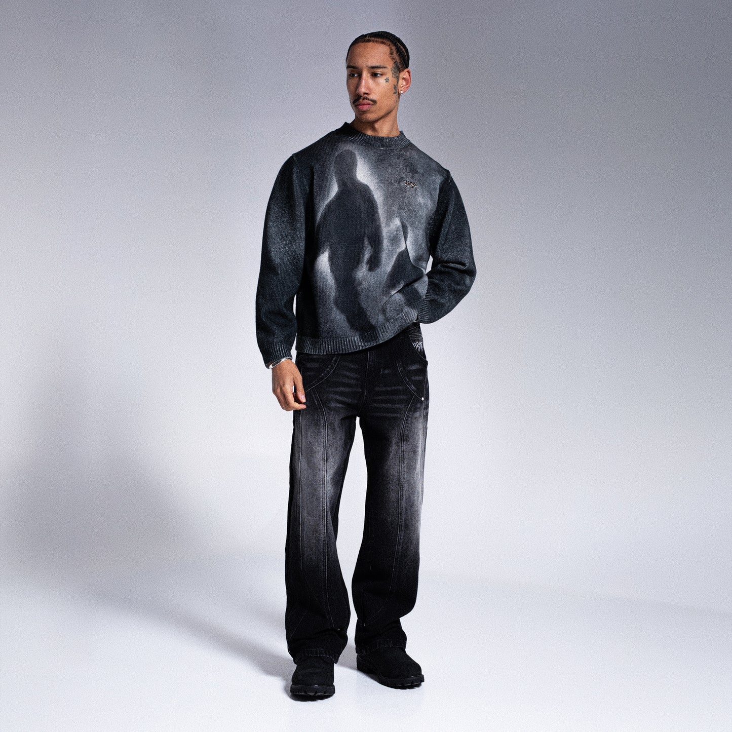 "LEGACY" Knitwear - Black