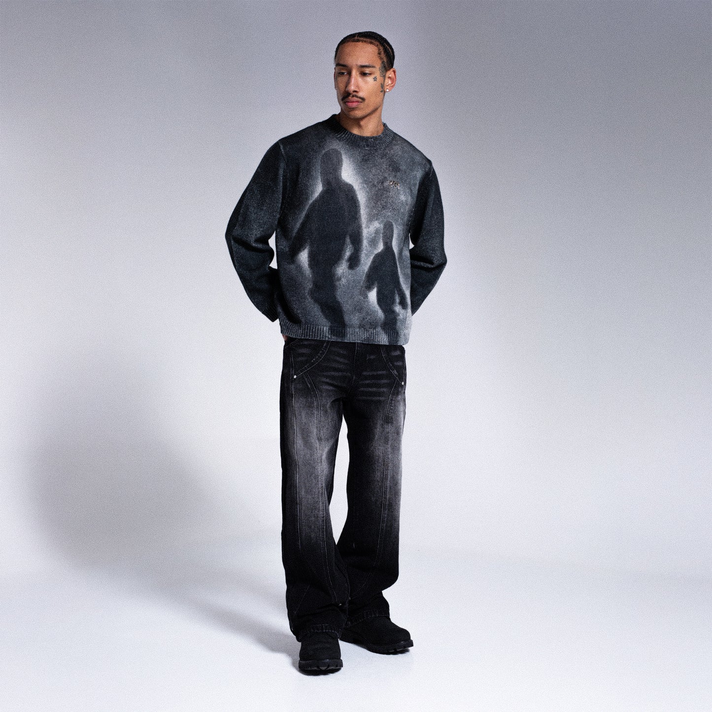 "LEGACY" Knitwear - Black