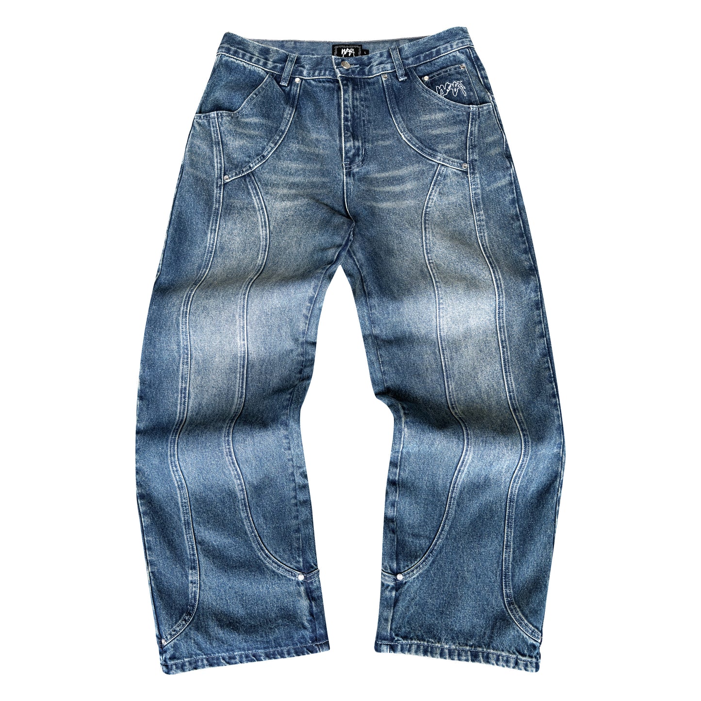 "ARCH" DENIM PANTS WEYZ - Midnight Blue