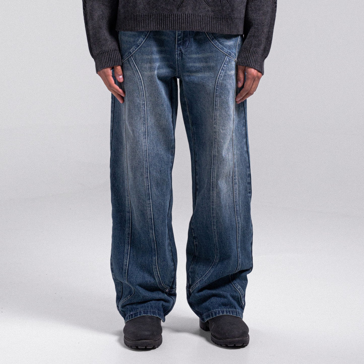 "ARCH" DENIM PANTS WEYZ - Midnight Blue