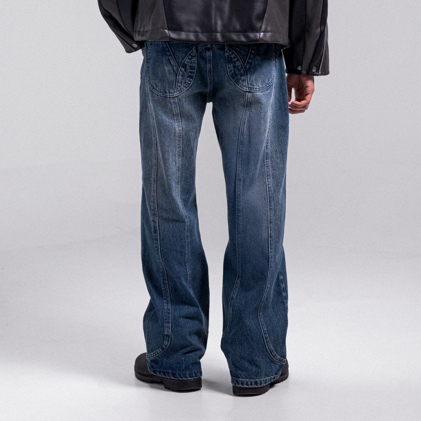"ARCH" DENIM PANTS WEYZ - Midnight Blue