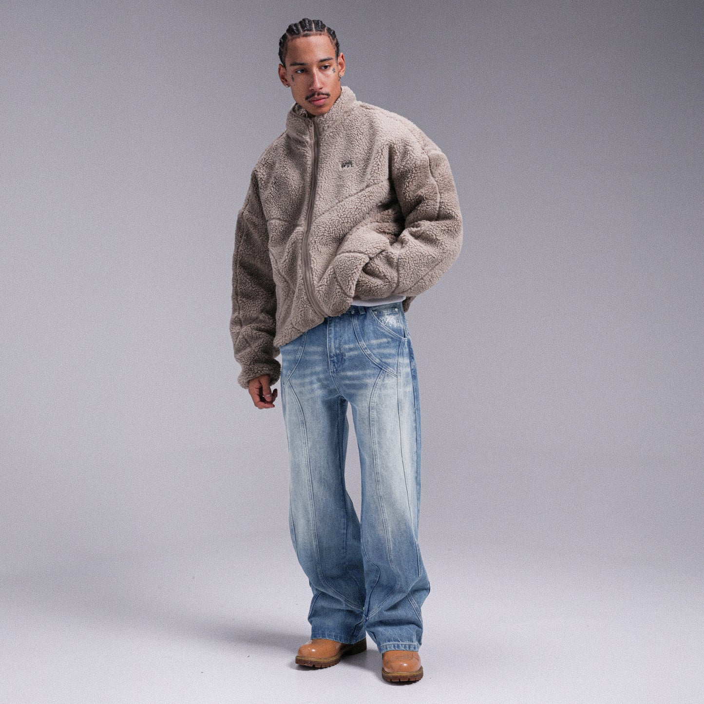 "ARCH" DENIM PANTS WEYZ - Light Blue