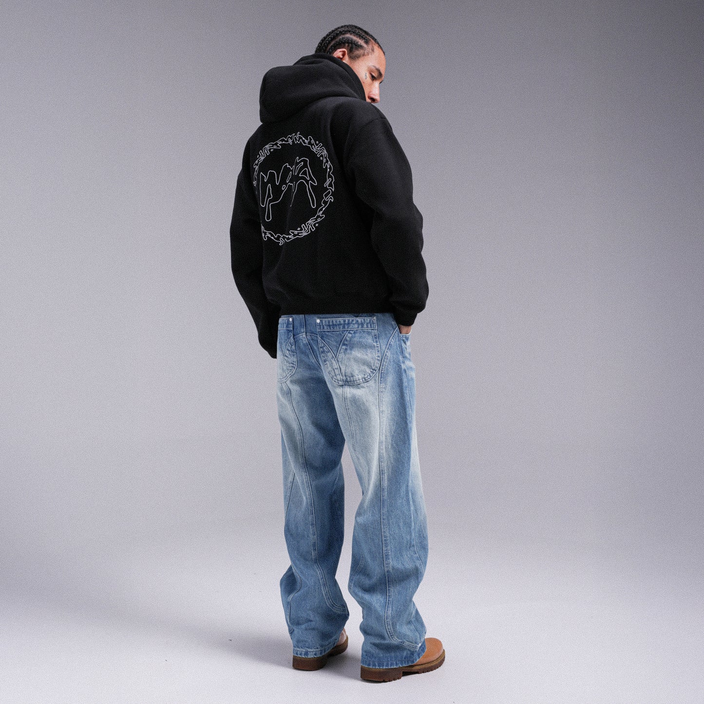 "ARCH" DENIM PANTS WEYZ - Light Blue