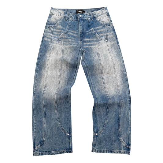 PANTALON DENIM "ARCH" WEYZ - Bleu clair