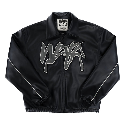 Leather PU-Jacket - Black edition