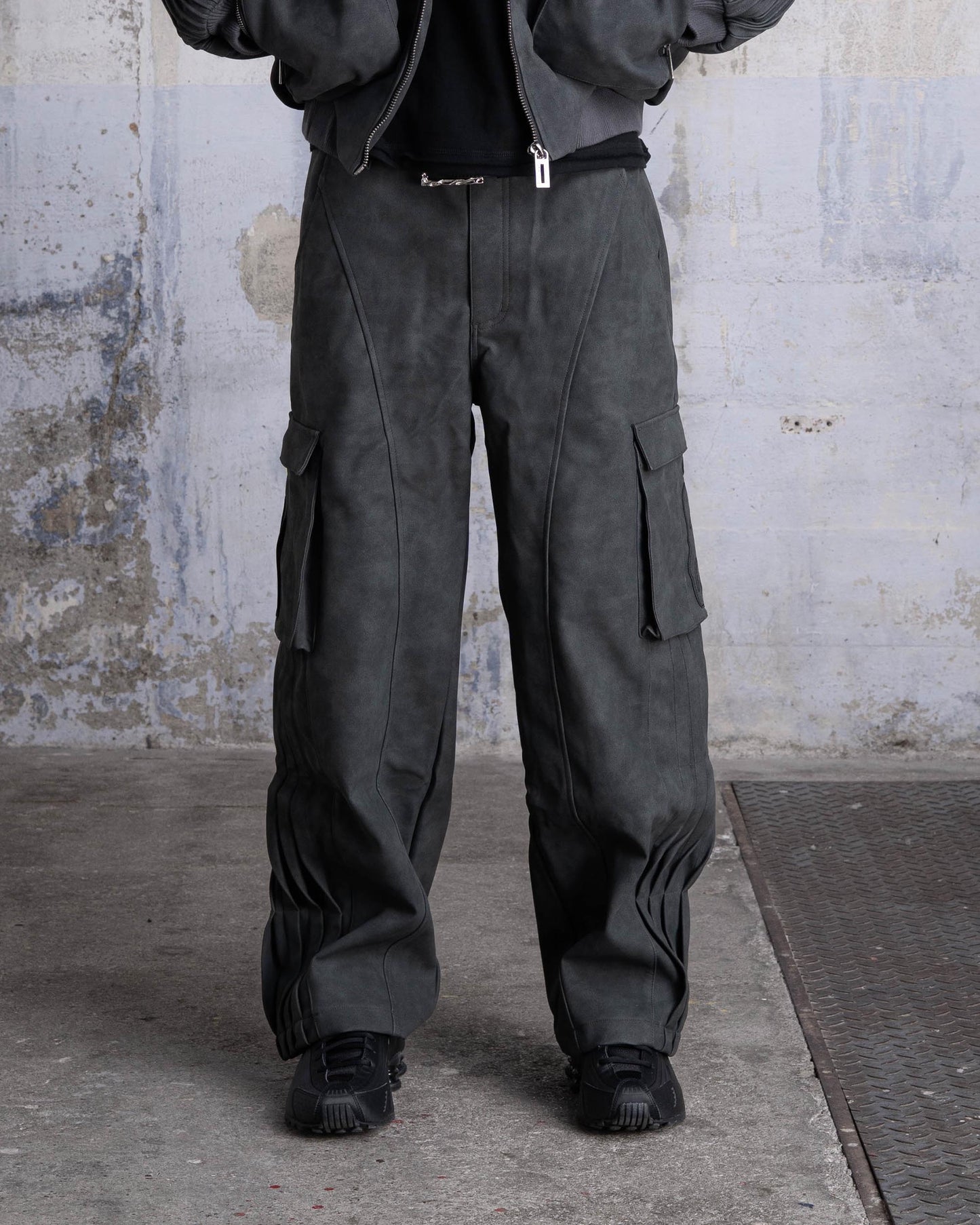 Pantalon Cargo "SHARK" - Gris foncé