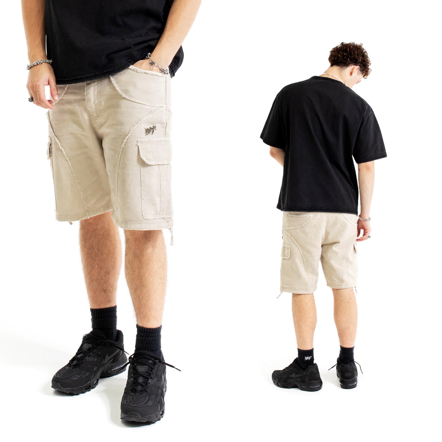 Short Cargo "WEYZ SUMMER 2023" - Beige