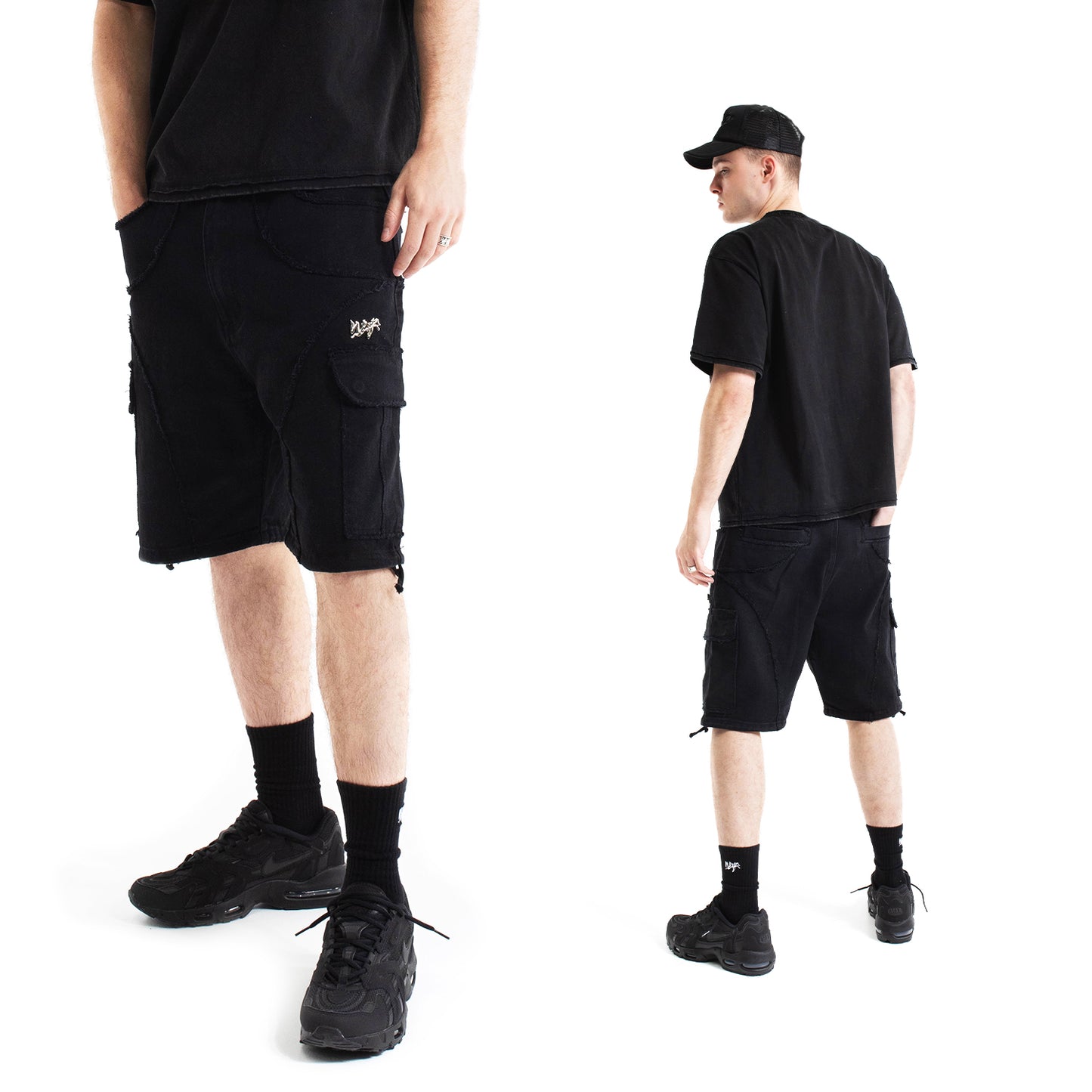 Short Cargo "WEYZ SUMMER 2023" - Black