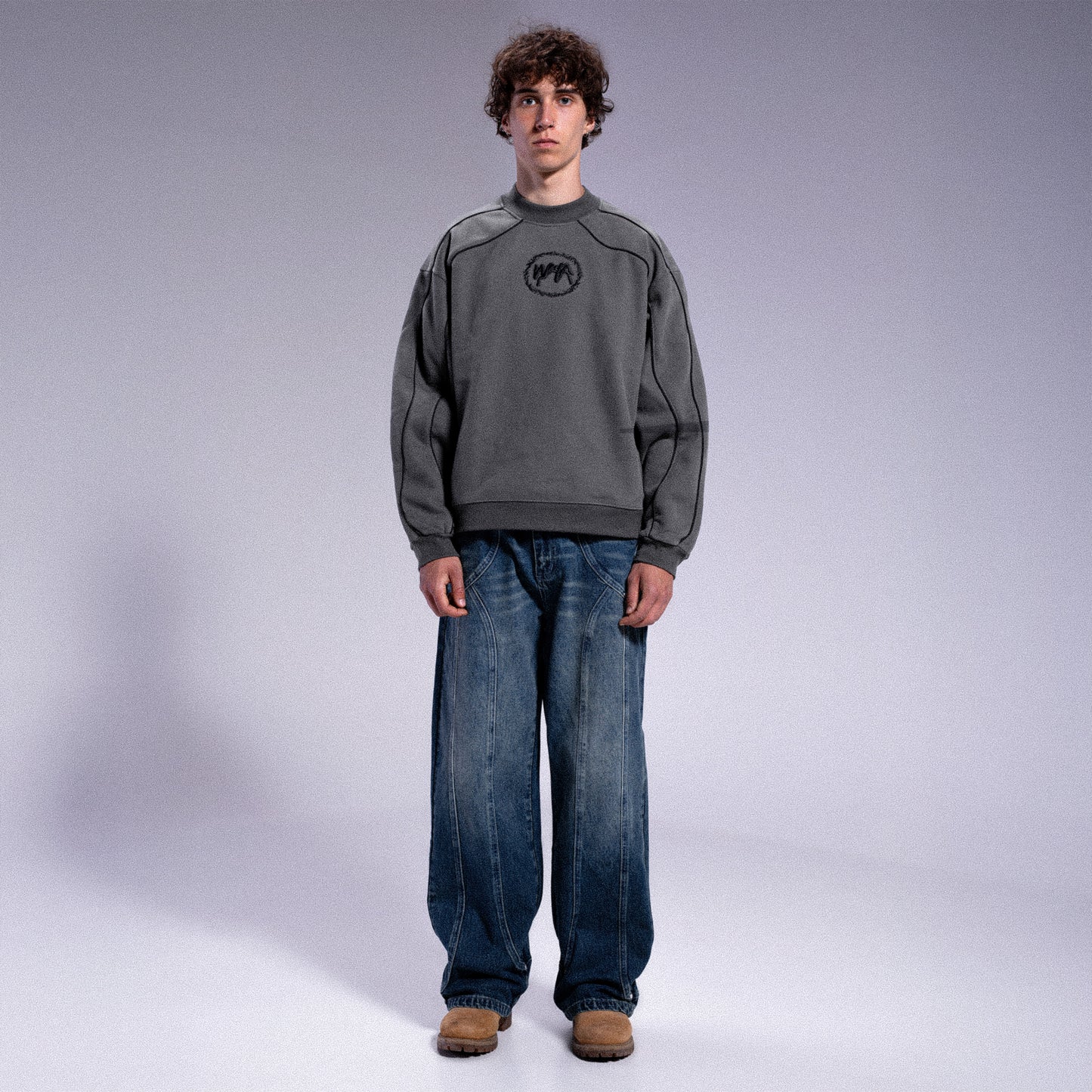 Soft Crewneck - Dark Grey