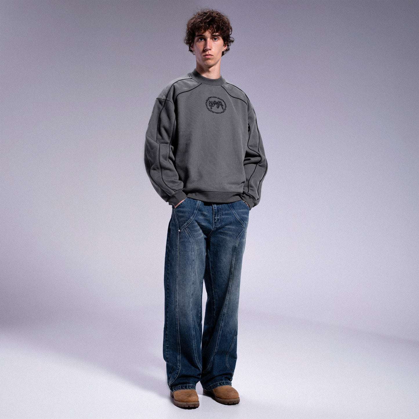 Soft Crewneck - Dark Grey