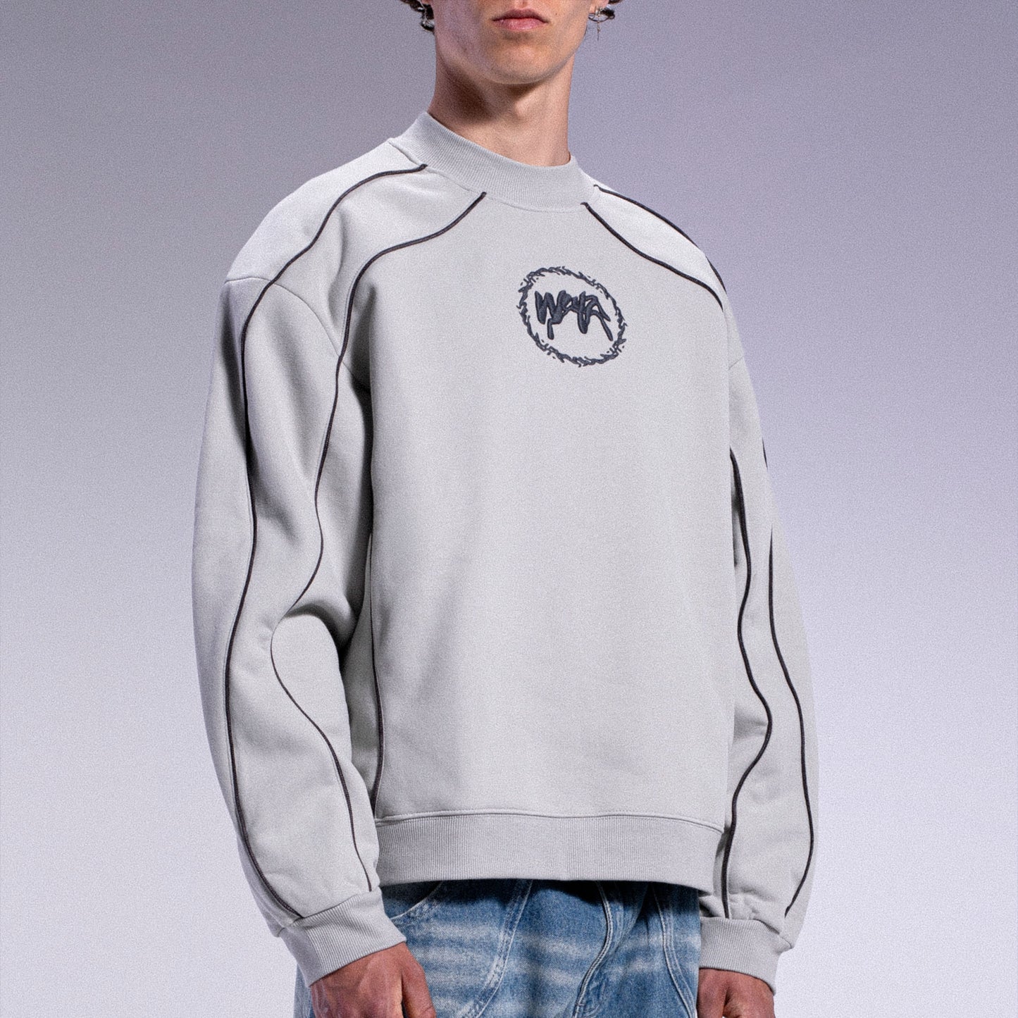 Soft Crewneck - Light Grey