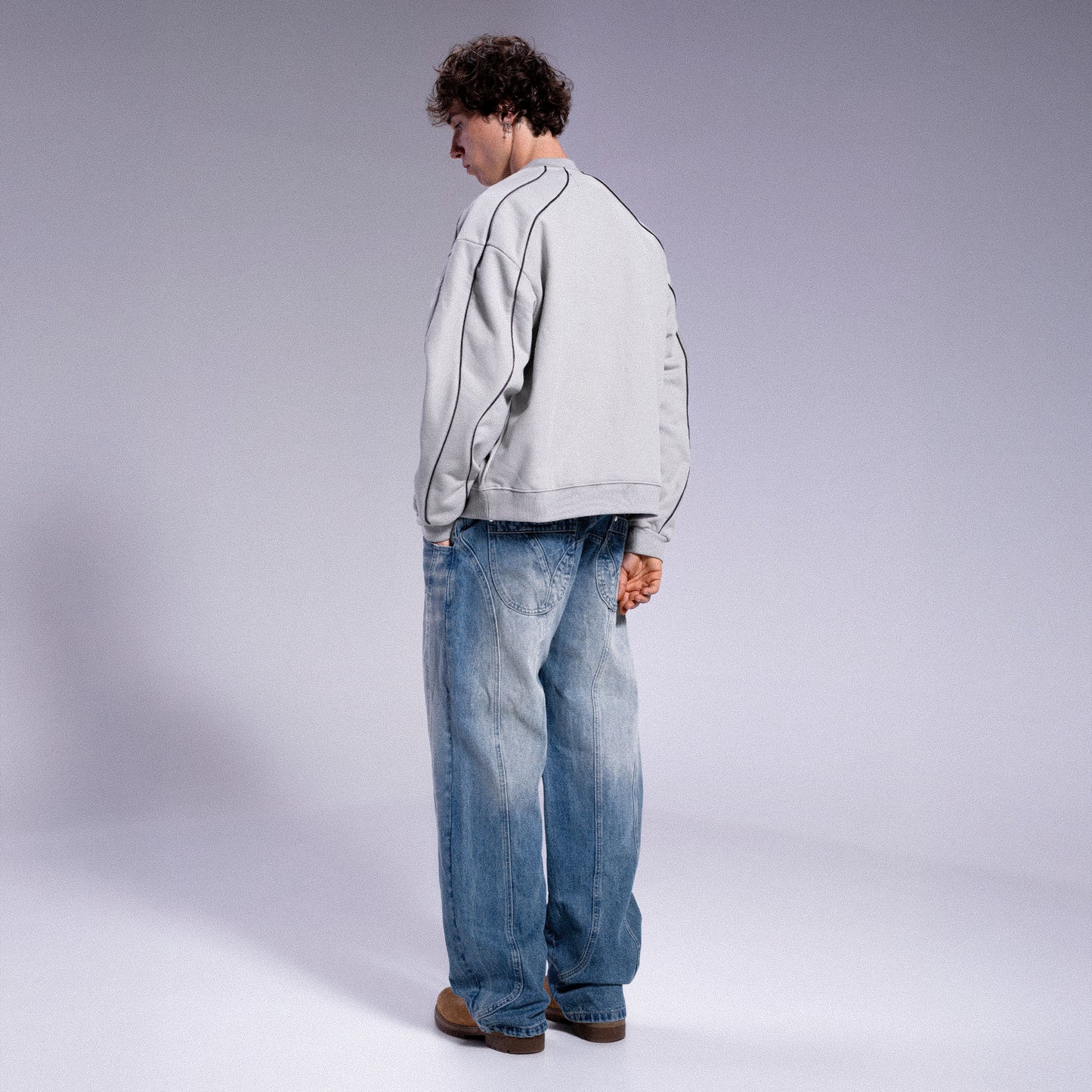 Soft Crewneck - Light Grey