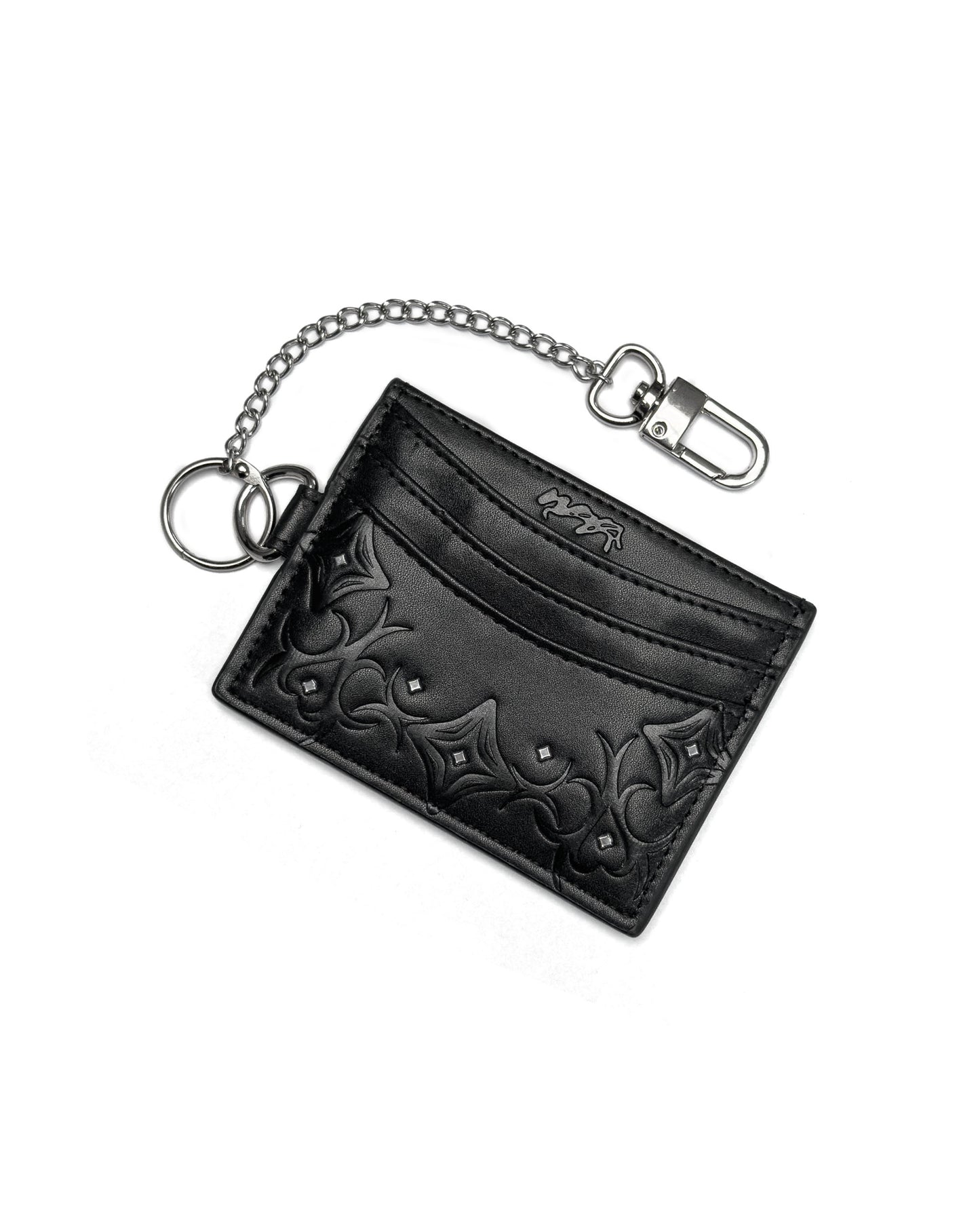 CARD HOLDER "STARS" - Black