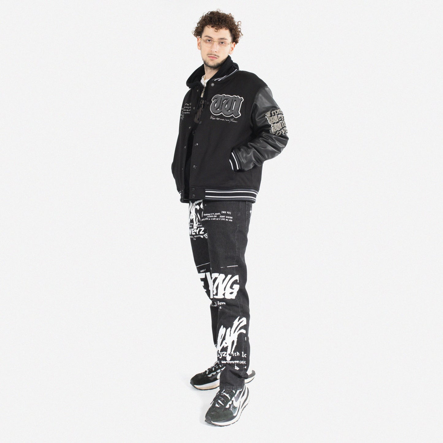 jean black from weyz with love 100% cotton straight cut