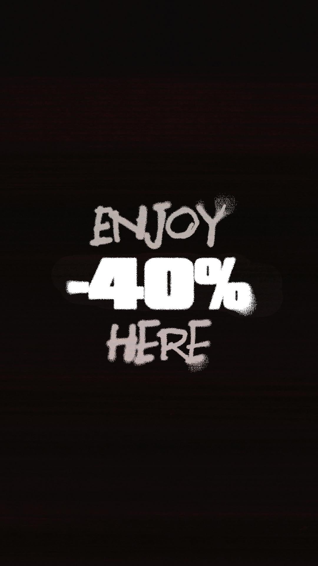 SOLDES -40%