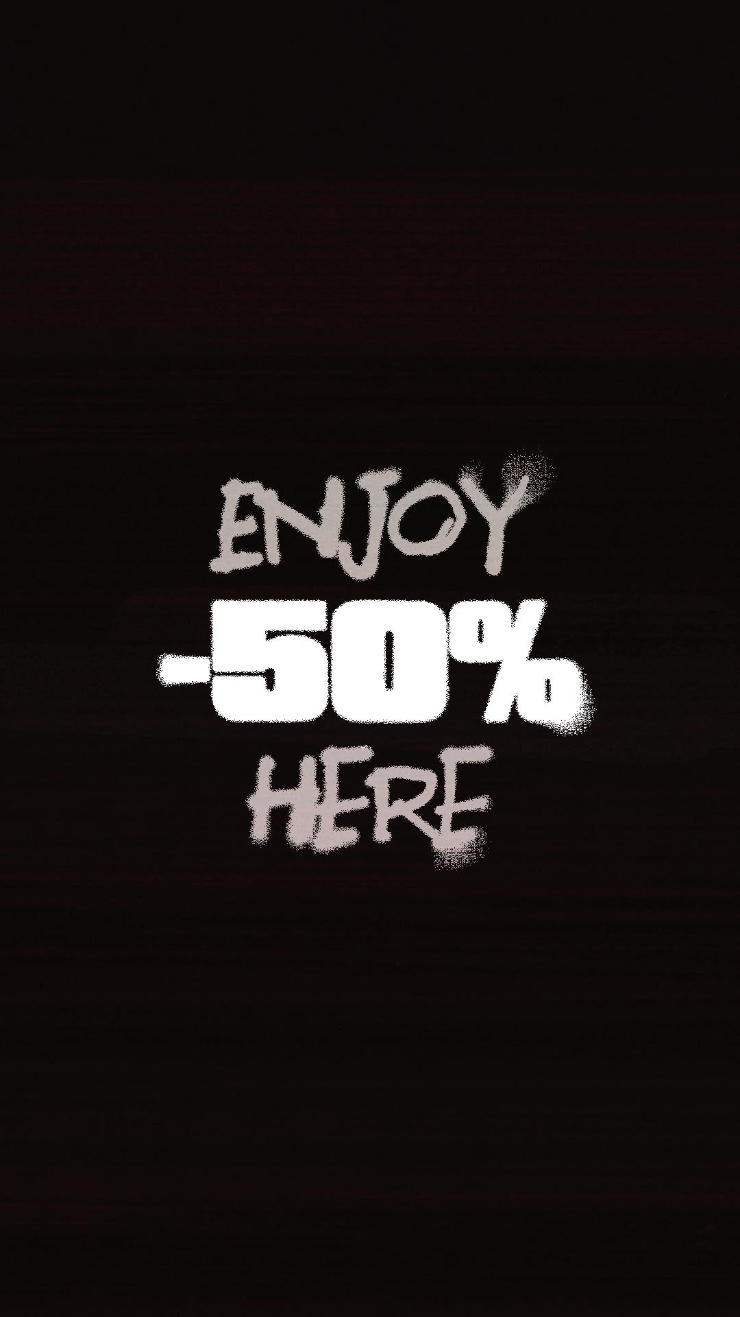 SOLDES -50%