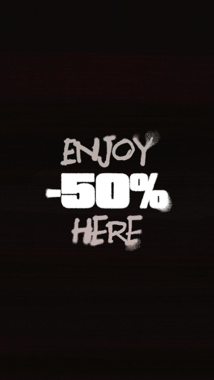 SOLDES -50%