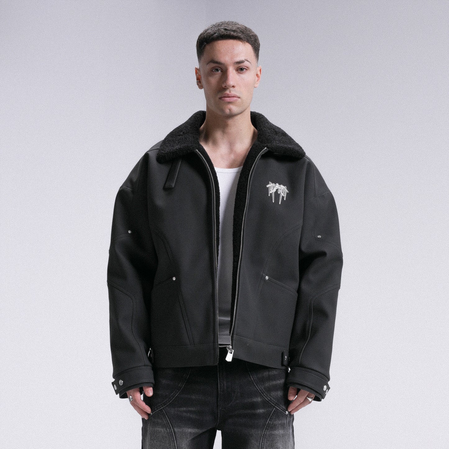 Eagle Sherpa Jacket - Black