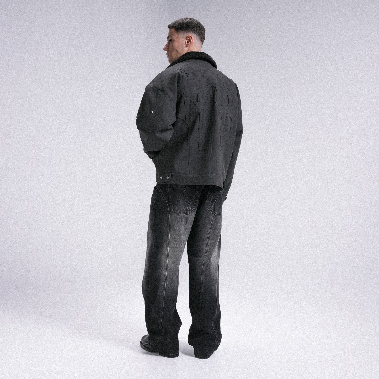 Eagle Sherpa Jacket - Black