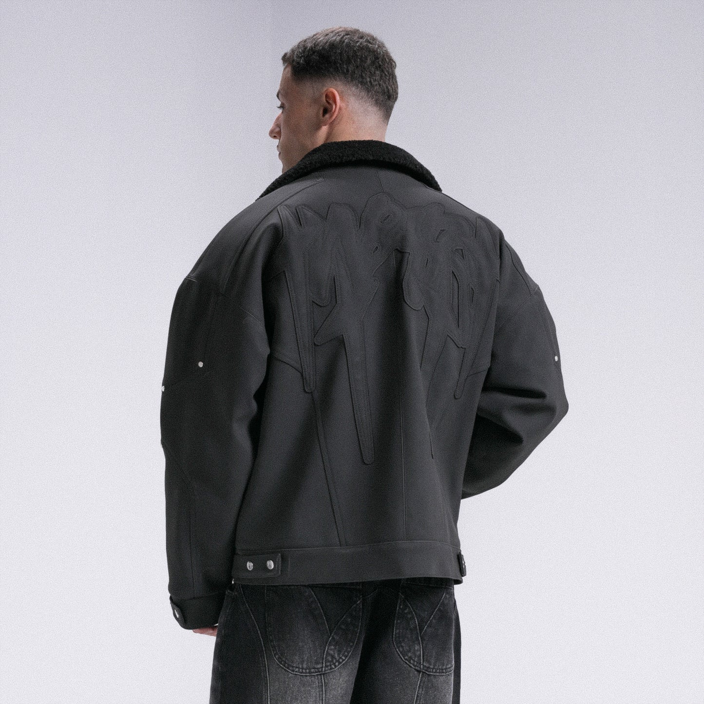 Eagle Sherpa Jacket - Black