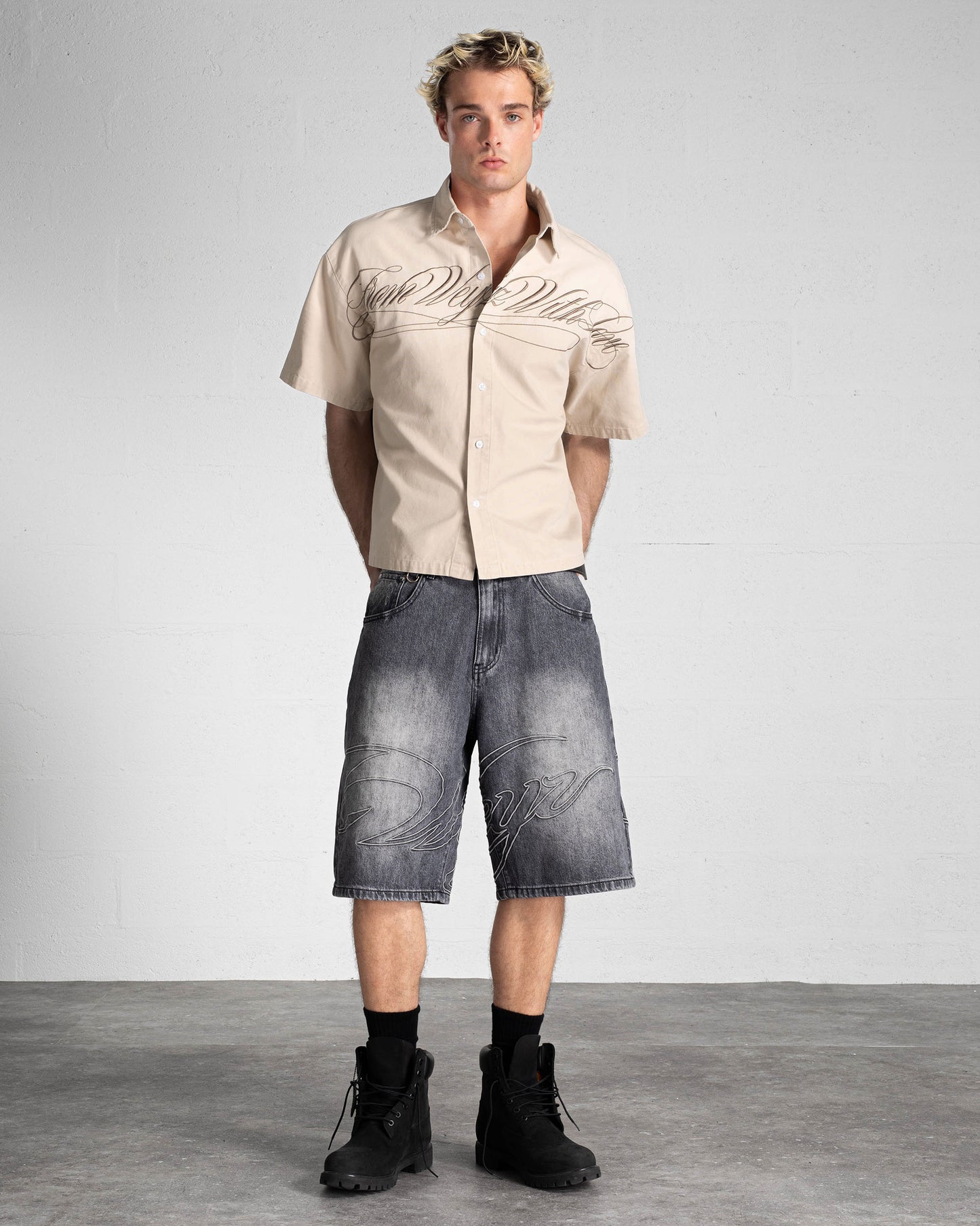 "FWWL" SHIRT - Beige
