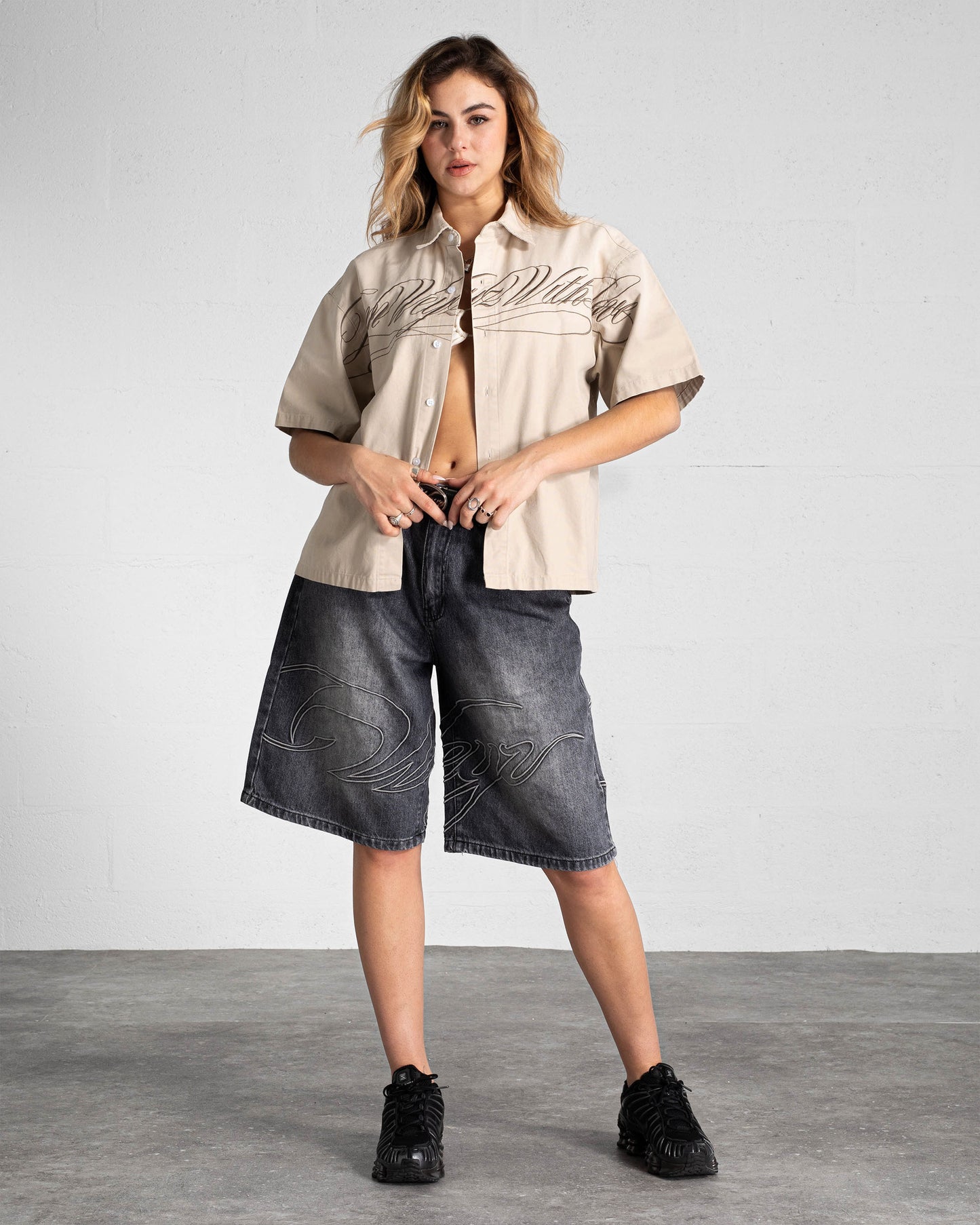 "FWWL" SHIRT - Beige