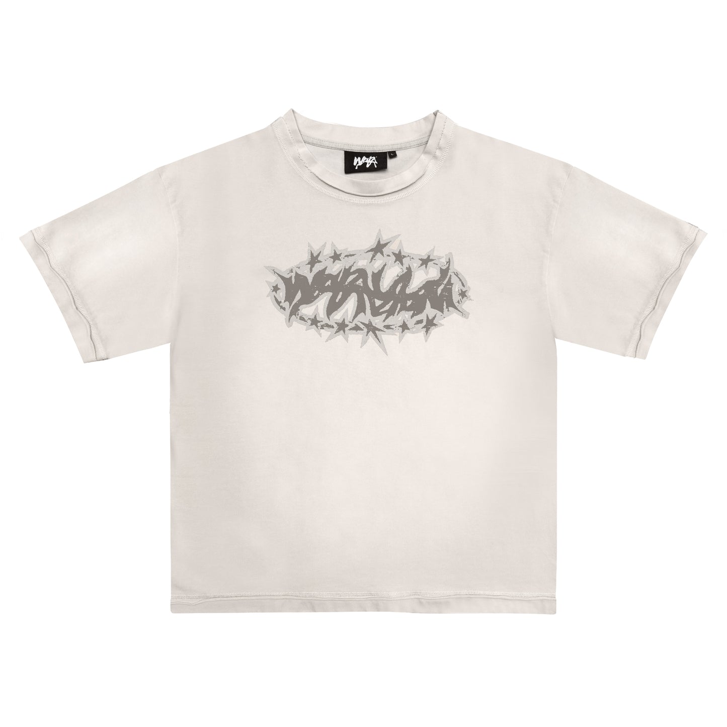 T-shirt “SPIKES” - Faded Beige