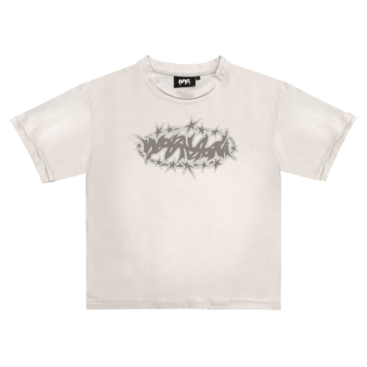 T-shirt “SPIKES” - Faded Beige