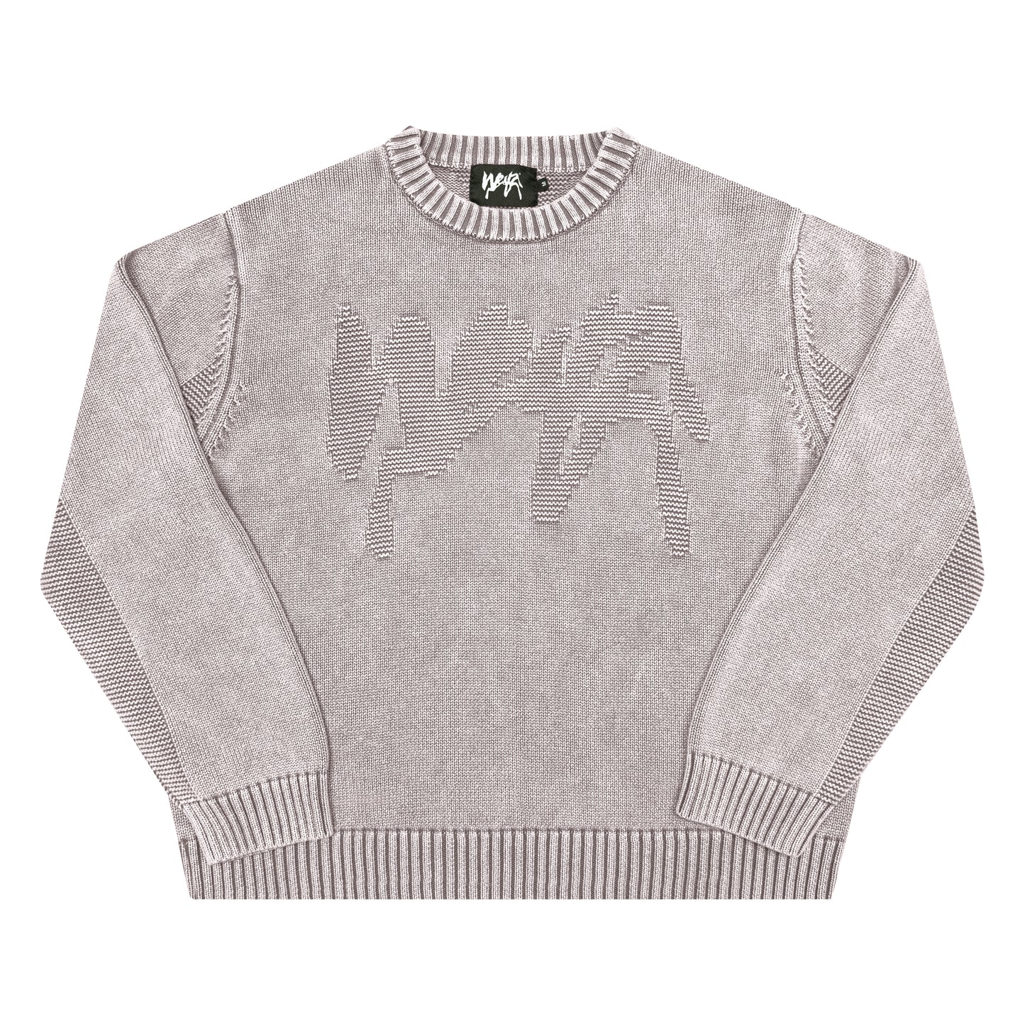 Knitwear "WAFFLE" Logo Weyz - Beige