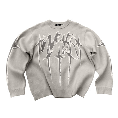 Knitwear "STARS" - Beige