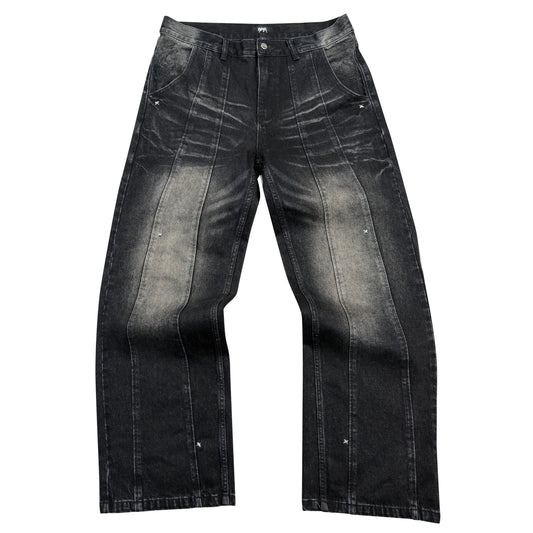 DENIM JEAN "ABYSSAL" - NOIR