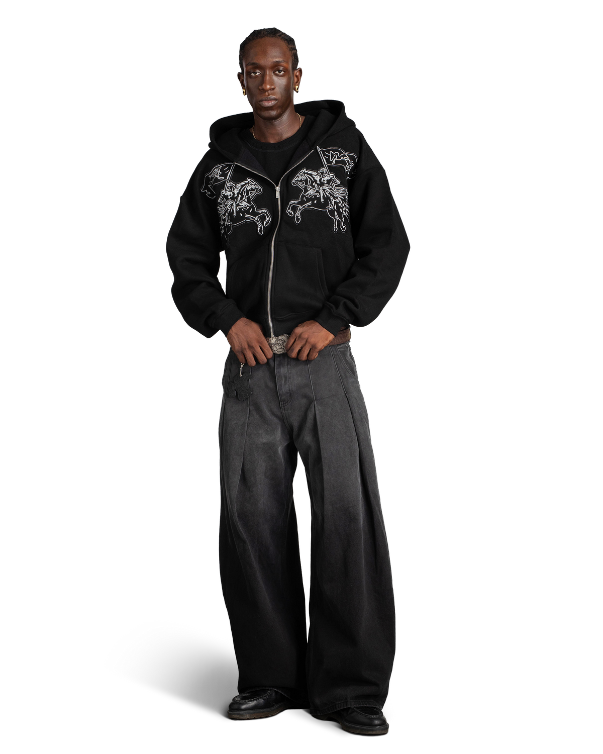 ZIP HOODIE “CAVALRY”