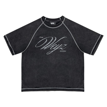 T-SHIRT "FWWL" - BLACK