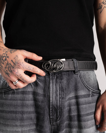 Ceinture "HERITAGE" - Noir