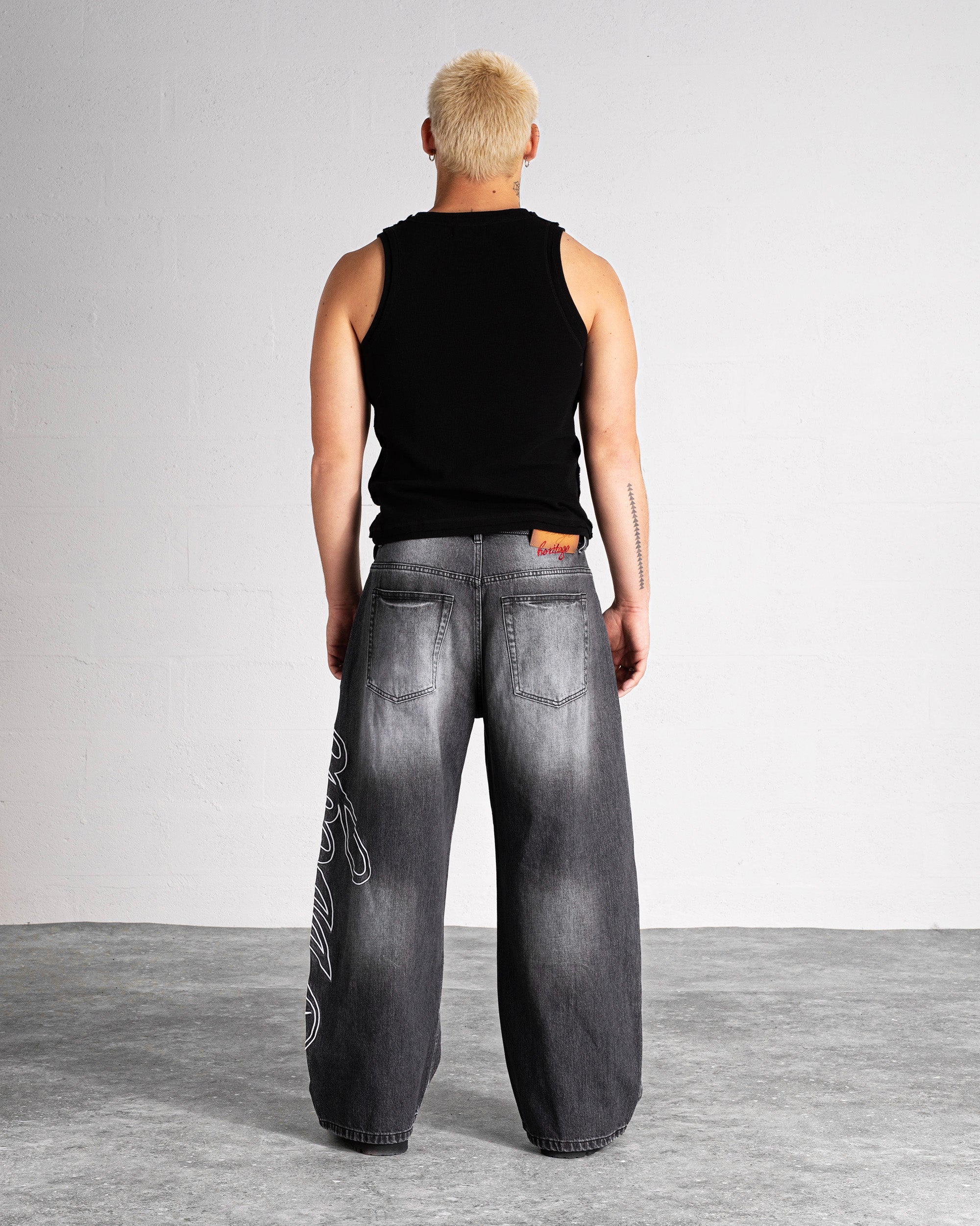Denim Pants “HERITAGE” - Washed Black – Weyz Clothing
