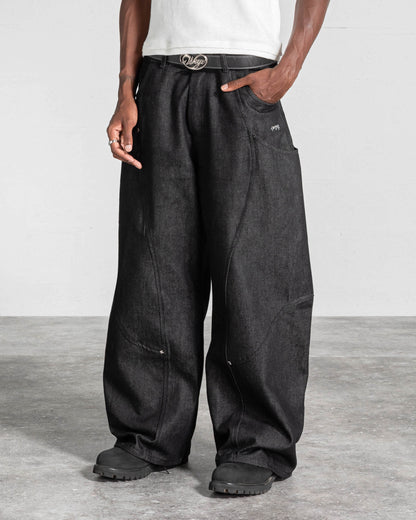 JEAN "RIFT" DENIM BRUT - NOIR