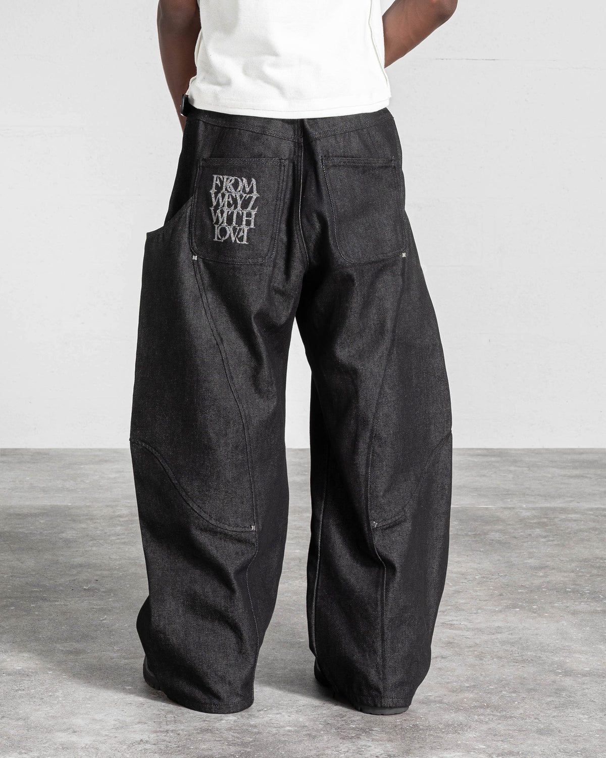 JEAN "RIFT" DENIM BRUT - NOIR