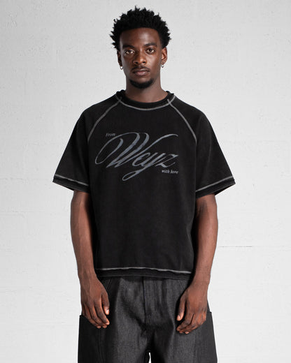 T-SHIRT "FWWL" - BLACK