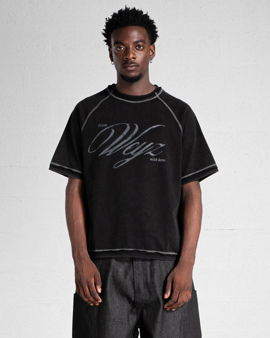 T-SHIRT "FWWL" - NOIR