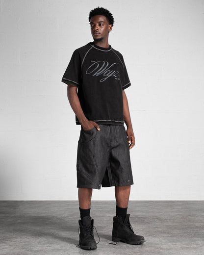 T-SHIRT "FWWL" - BLACK