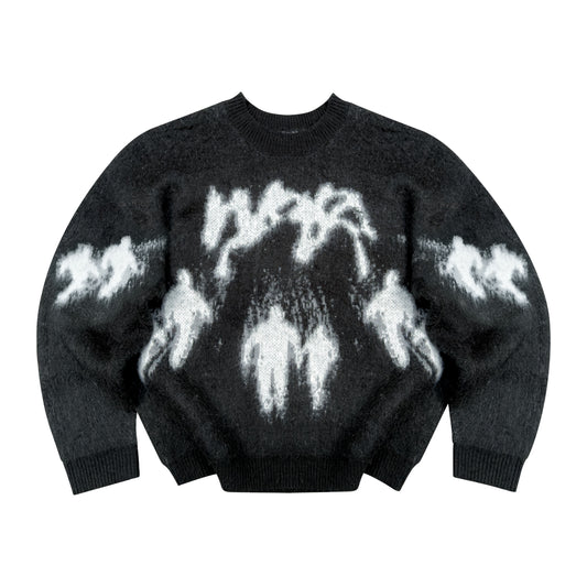 "ULTRA" PULL MOHAIR - NOIR