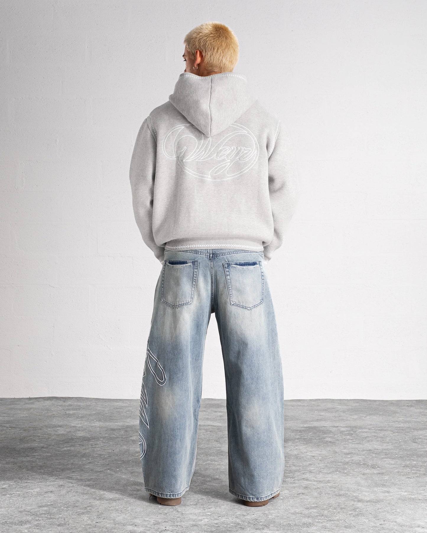 Denim Pants “HERITAGE” - Washed Blue