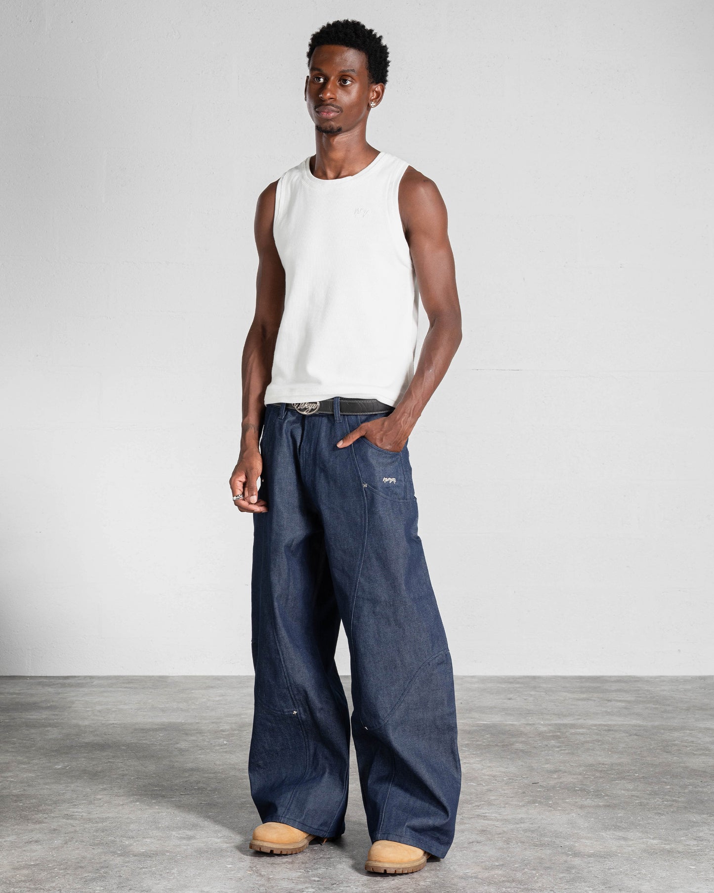 JEAN "RIFT" DENIM BRUT - NOIR